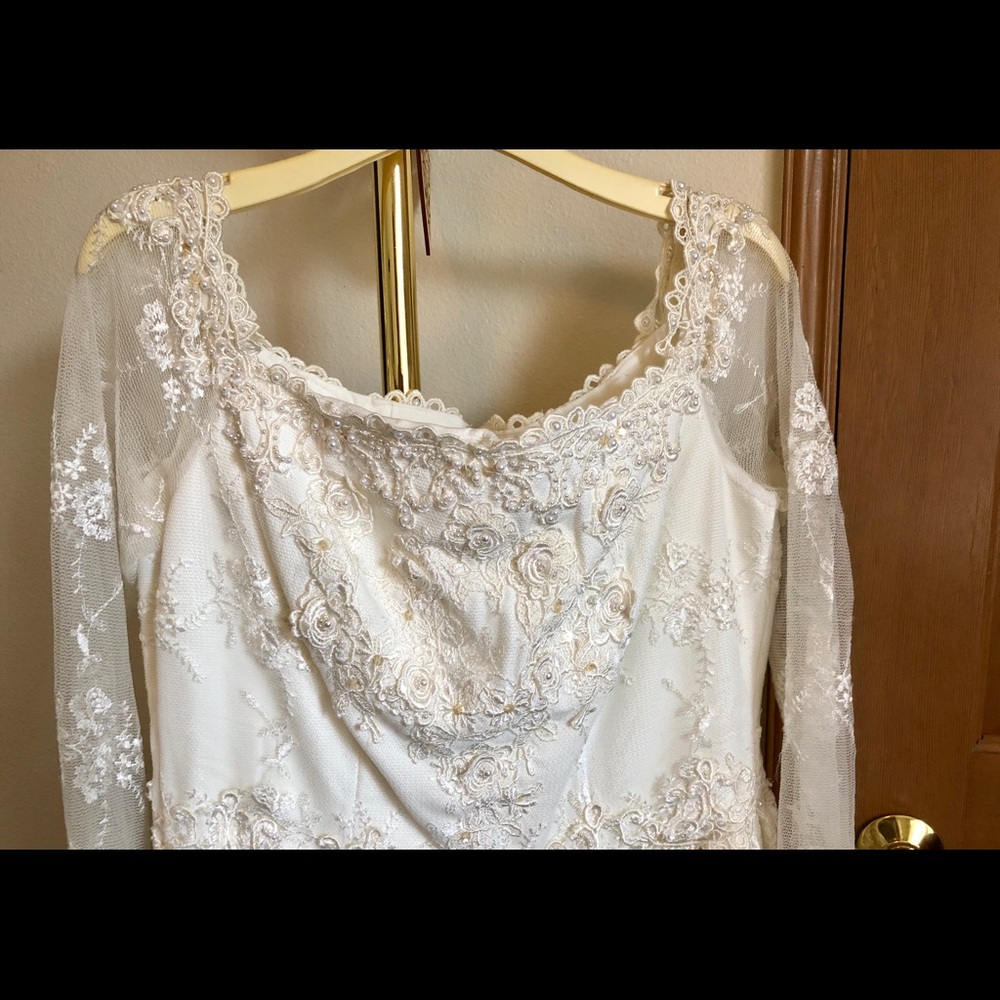 Wedding or engagement vintage style dress